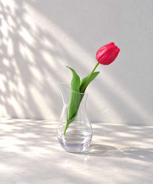 一輪のチューリップ